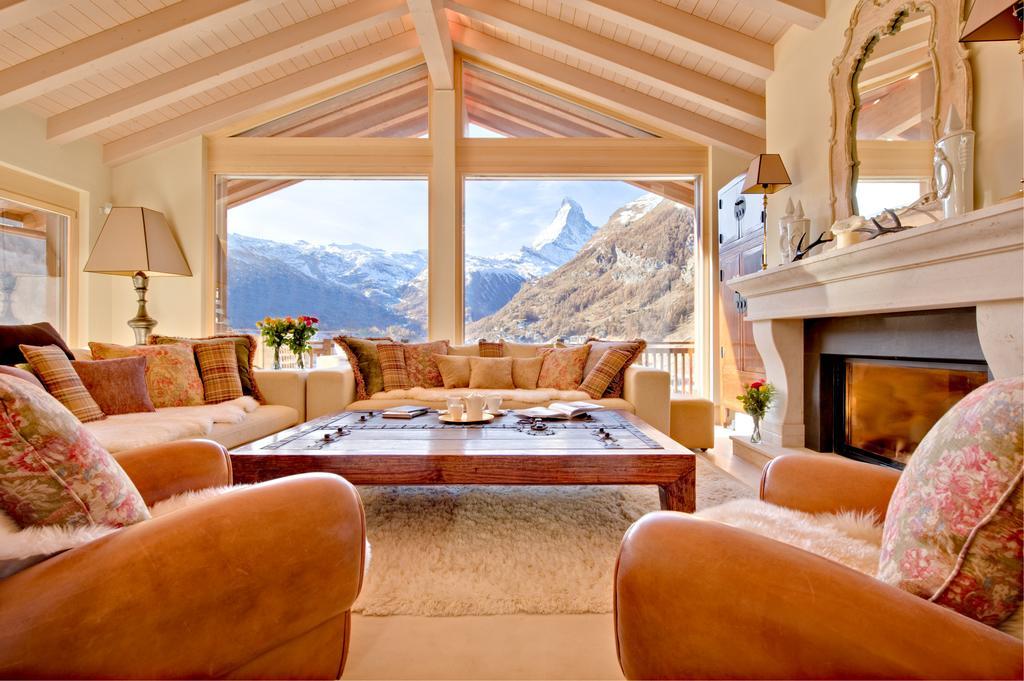 Chalet Grace Villa Zermatt Rum bild