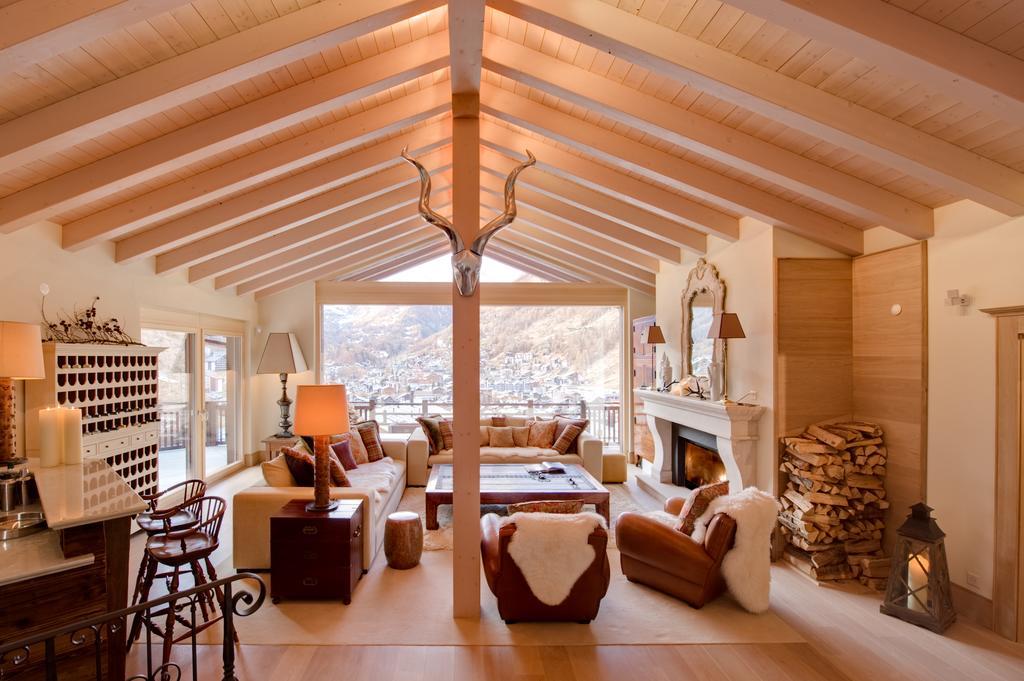 Chalet Grace Villa Zermatt Rum bild