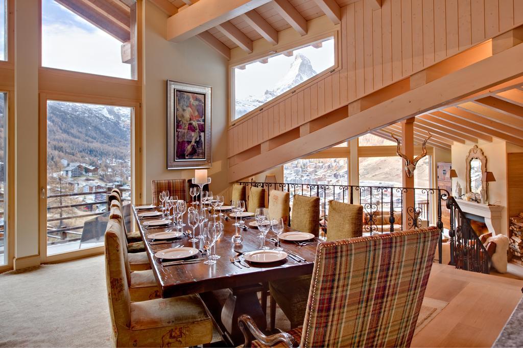 Chalet Grace Villa Zermatt Rum bild