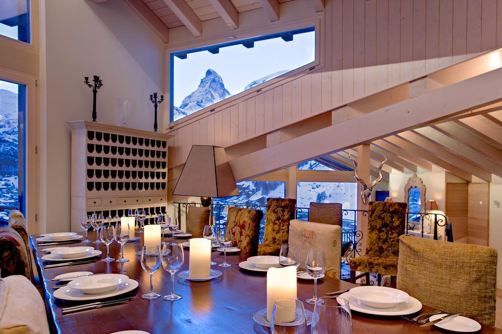 Chalet Grace Villa Zermatt Rum bild