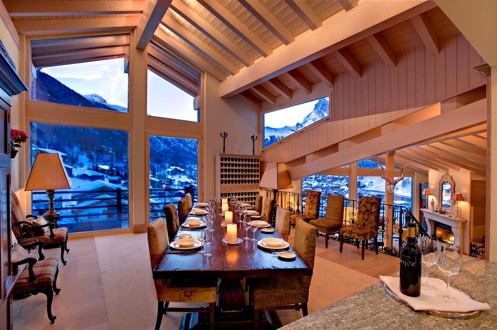 Chalet Grace Villa Zermatt Rum bild